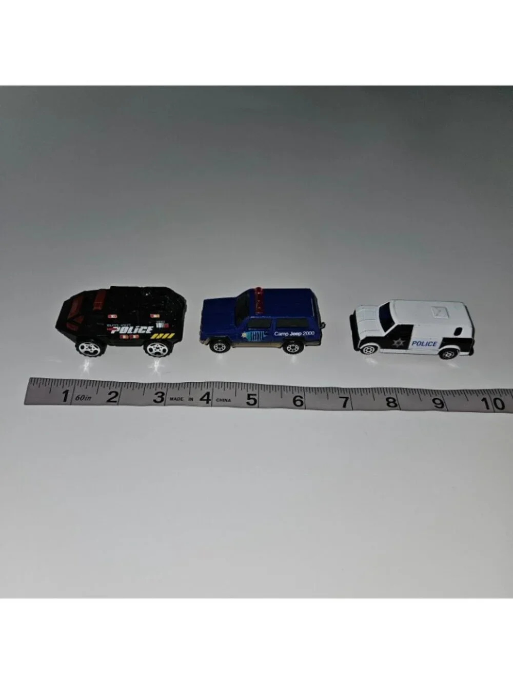 6 Emergency Rescue Vehicle Mixed Lot Fire Truck Police Car Matchbox Blaze Buster